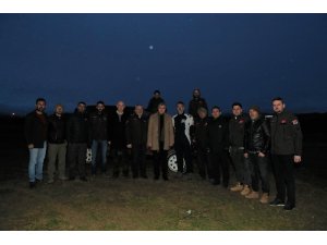 Başkan Yüce, otomobil sporlarının antremanına katıldı