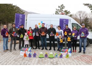 Enerya’dan sosyal sorumluluk projesi; ‘Kuşlar Yuvalarına Kavuştu’