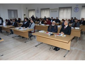 Karaköprü’de yılın ilk meclis toplantısı yapıldı