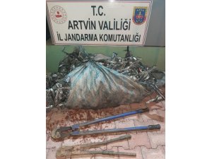 JASAT kablo hırsızlarını 24 saatte yakaladı