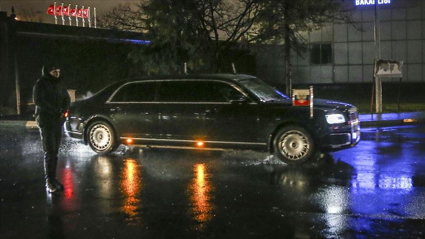 Rusya Federasyonu Devlet Başkanı Vladimir Putin İstanbul'a geldi