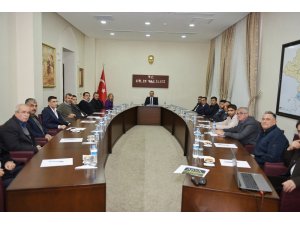 “Zeytin Üretimi ve Zeytinyağı Sektörü" konulu toplantı yapıldı