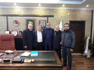 AK Parti Teşkilatından Mustafa İlmek'e hayırlı olsun ziyareti