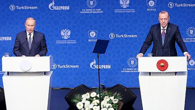 TürkAkım doğalgaz boru hattı açılıyor