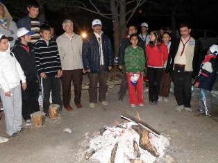 Beyşehir'de Çadırlı İzcilik Kampı