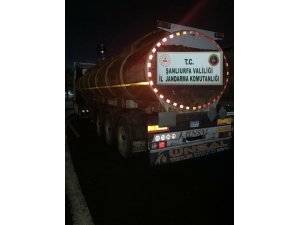 Şanlıurfa’da 31 bin litre kaçak akaryakıt ele geçirildi