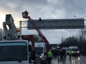 İntihar girişiminde bulunan genci Kaymakam ikna etti