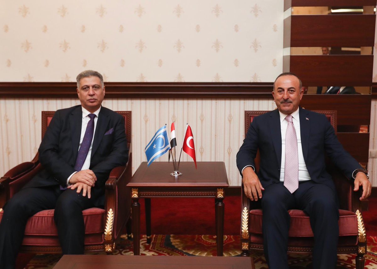 Dışişleri Bakanı Çavuşoğlu Türkmen lider Salihi ile görüştü