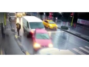 İnanılmaz kazada ölümden saniyelerle böyle kurtuldu