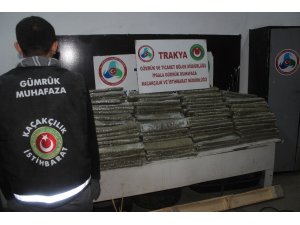 İpsala Gümrük Kapısı’nda 177 kilo esrar ele geçirildi