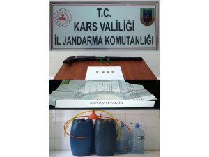 Kars’ta jandarmadan uyuşturucu operasyonu