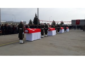 Şehitler memleketlerine uğurlanıyor