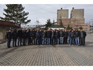 Kapatılan Tunçbilek Termik Santrali’nde 500 işçi ücretli izne çıkarıldı