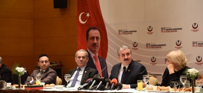 BBP Genel Başkanı Destici: Libya ile anlaşma çok önemli ve değerli