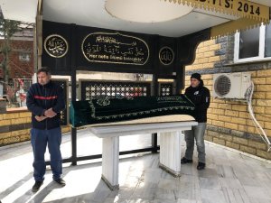 Alman polisi tarafından öldürülen Türk vatandaşı toprağa verildi