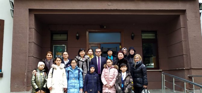 Kazakistanlı öğrenciler, Beypazarı'nı gezdi