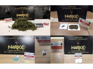 Eskişehir’de uyuşturucu operasyonu