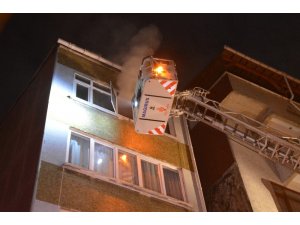 Şişli’de bir kadın sattığı evi ateşe verip kaçtı