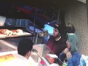 Yakalanmamak için önce kamerayı çevirdi, sonra sadaka kutusunu çaldı