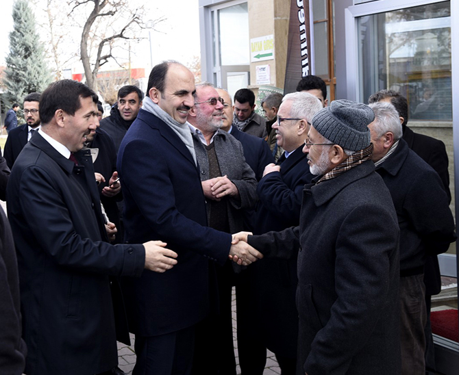 Altay ve Kılca Karayolları Camii’nde vatandaşlarla Buluştu