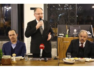 Başkan Bilgin gazetecilerle bir araya geldi