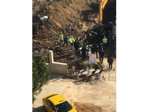 Lüleburgaz’da toprak altında kalan işçilerin kurtarılma anına dair görüntüler ortaya çıktı