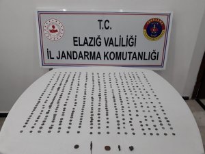 Jandarmanın ele geçirdiği 460 sikke bin 500 yıllık çıktı