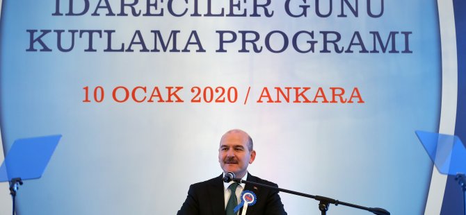 İçişleri Bakanı Süleyman Soylu, idarecilerle buluştu: