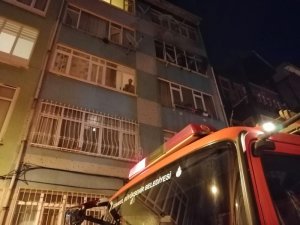 Yangın esnasında şüpheli ölüm polisi harekete geçirdi
