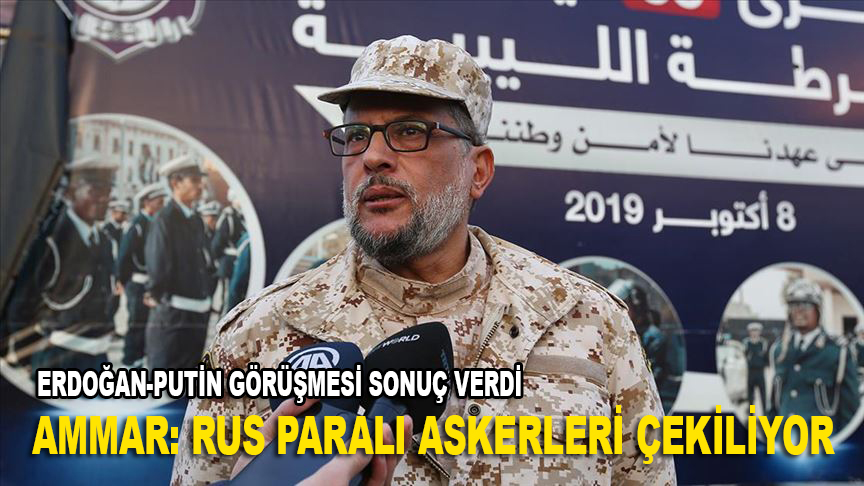 Erdoğan-Putin görüşmesi sonuç verdi: Rus paralı askerleri Libya'dan çekiliyor