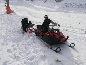 Davraz’da kayakçılar JAK timine emanet