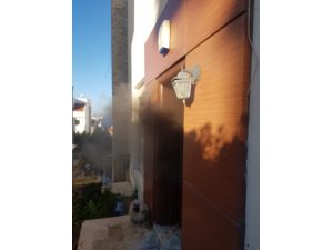 Kuşadası’nda ev yangını