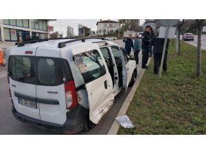 Samsun’da trafik kazası: 1 yaralı