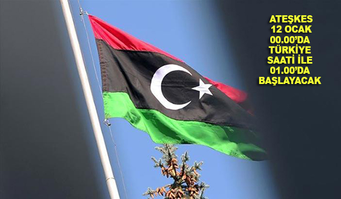 Libya'da Hafter tarafı ateşkesi kabul etti