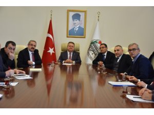 Tarımsal kuraklık sonrası İl Kriz Komitesi toplandı