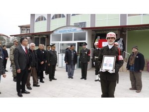 Kıbrıs gazisi son yolculuğuna uğurlandı