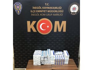 700 paket kaçak sigara ele geçirildi