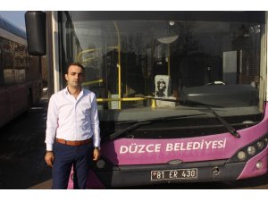 Acil servise otobüs ile götürdü