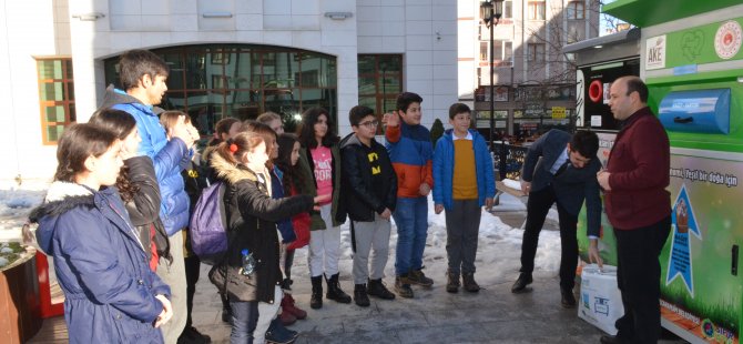 Kızılcahamam Belediyesinden "Sıfır Atık Projesi" kapsamında tanıtım