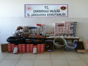 Çanakkale’de tütün operasyonu