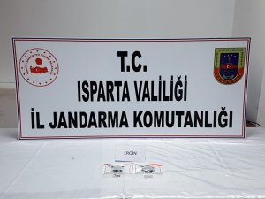 Jandarmanın yol kontrolünde uyuşturucu madde ele geçirildi