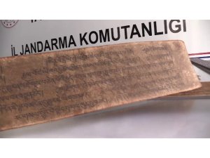 Yalova’da tarihi eser operasyonu