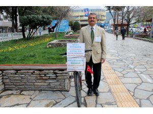 Muğla’nın bisikletli bağımsız büyükşehir adayı kazada ağır yaralandı