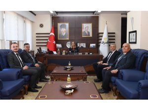 Simav heyetinden Uşak Valisi’ne ziyaret