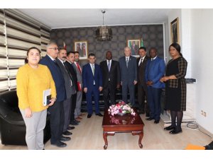 SANKON’dan Kongo Cumhuriyeti Büyükelçiliğine ziyaret