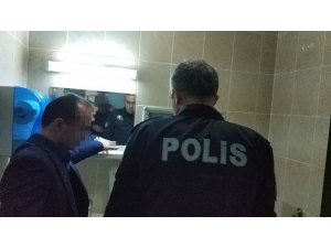 Hastanedeki tuvalette unutulan tabanca kayboldu