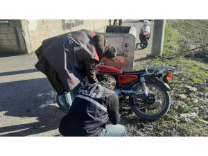 Gece çalınan motosiklet bulundu: 4 gözaltı