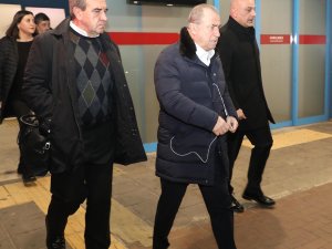 Galatasaray kafilesi Rize'ye geldi