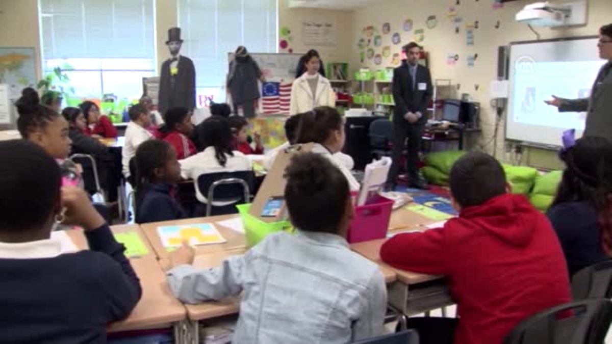 ABD'li ilkokul öğrencilerine Türkiye tanıtıldı