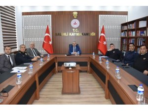 Salihli’de spor güvenlik kurulu toplantısı yapıldı